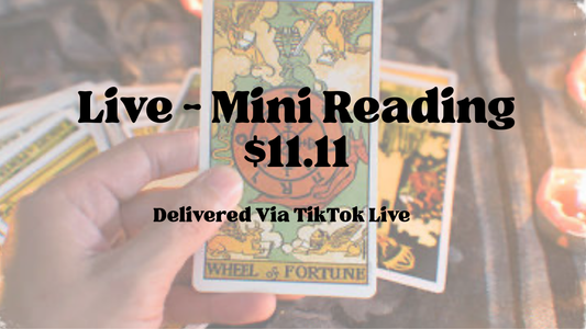TikTok Live Mini Reading $11.11