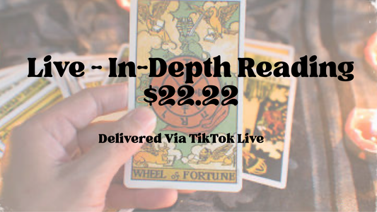 TikTok Live In-Depth $22.22 Reading